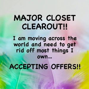 I am moving in a few months and need to downsize my life into one suitcase!